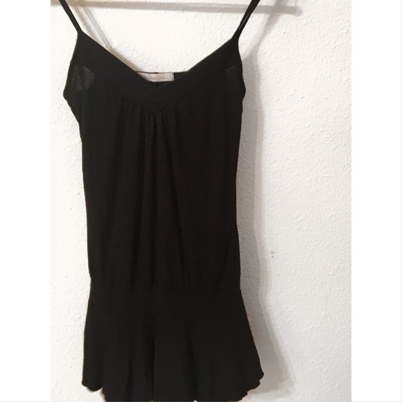 Charlotte Russe peplum swing tank top - Picture 2 of 4